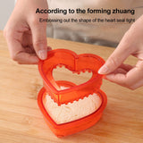 Square Sandwich Cutter Sealer Bread Decruster Pancake Maker DIY Cutters Bento Box Sandwich Decruster Press Mold for Kids