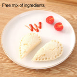 Square Sandwich Cutter Sealer Bread Decruster Pancake Maker DIY Cutters Bento Box Sandwich Decruster Press Mold for Kids