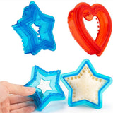Square Sandwich Cutter Sealer Bread Decruster Pancake Maker DIY Cutters Bento Box Sandwich Decruster Press Mold for Kids