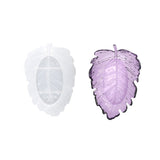 3 Pcs Leaves Silicone Mould Leaves Resin Casting Mould Tray Epoxy Resin Moulds Tray DIY Coaster Tray Casting Mould