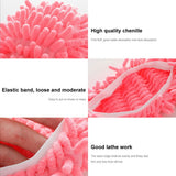 10Pcs Mop Slippers for Floor Cleaning Removable Mop Head Shoes Cover Microfiber Mops Shoes Dust Hair Cleaner Sweeping