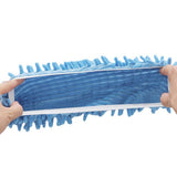 10Pcs Mop Slippers for Floor Cleaning Removable Mop Head Shoes Cover Microfiber Mops Shoes Dust Hair Cleaner Sweeping - Close-Up Angle