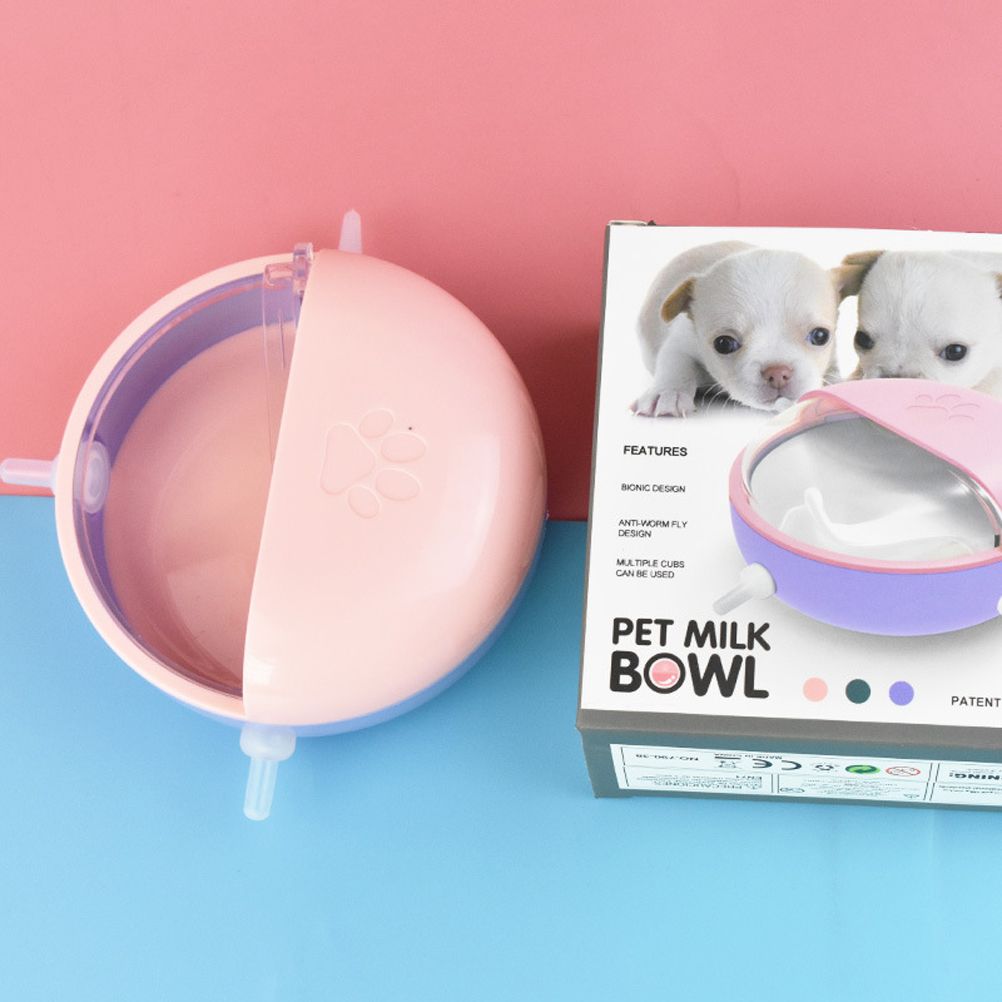 Puppy Kitten Silicone Feeder Soft Puppy Milk Feeder for Feeding Small Pets
