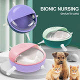 Puppy Kitten Silicone Feeder Soft Puppy Milk Feeder for Feeding Small Pets - Extra Image