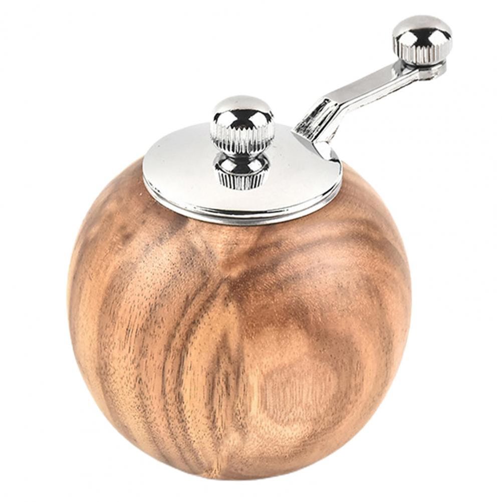Kitchen Grinder for Salt Pepper Spices Mill with Handle Pepper Spice Seasoning Wooden Mill Grinder Kitchen Tool