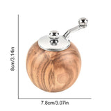 Kitchen Grinder for Salt Pepper Spices Mill with Handle Pepper Spice Seasoning Wooden Mill Grinder Kitchen Tool