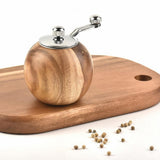 Kitchen Grinder for Salt Pepper Spices Mill with Handle Pepper Spice Seasoning Wooden Mill Grinder Kitchen Tool