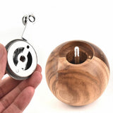 Kitchen Grinder for Salt Pepper Spices Mill with Handle Pepper Spice Seasoning Wooden Mill Grinder Kitchen Tool - 45-Degree Angle