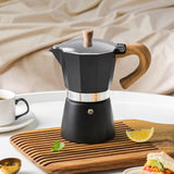 150ML/300ML Portable Aluminum Italian Style Espresso Maker Moka Pot Coffee Maker Household Mocha Cold Extract Pot for Making Cappuccino Latte
