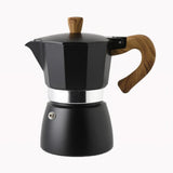 150ML/300ML Portable Aluminum Italian Style Espresso Maker Moka Pot Coffee Maker Household Mocha Cold Extract Pot for Making Cappuccino Latte