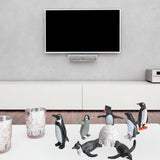 11PCS PVC Penguin Figurines Cute Simulation Ocean Animal Penguin Figure Model Toys Children s Cognitive Animal Ornaments