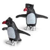 11PCS PVC Penguin Figurines Cute Simulation Ocean Animal Penguin Figure Model Toys Children s Cognitive Animal Ornaments - Extra Image
