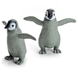 11PCS PVC Penguin Figurines Cute Simulation Ocean Animal Penguin Figure Model Toys Children s Cognitive Animal Ornaments - Extra Image