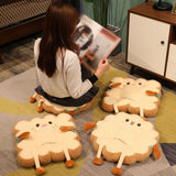 Cute Simulation Bread Toast Pillow Plush Doll Soft Stuffed Bread Cushion for Kids Aldult Gifts - Extra Image
