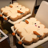 Cute Simulation Bread Toast Pillow Plush Doll Soft Stuffed Bread Cushion for Kids Aldult Gifts - Extra Image