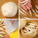 Plastic Gnocchi Boards Tool for Making Macaroni Pasta and Gnocchi Maker Cutter Rolling Pin Manual Kitchen Tool