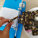 Portable Table Cutting Graters Multifunctional Manual Cutter Machine for Ejiao Rice Cake Kitchen Stainless Steel Grater