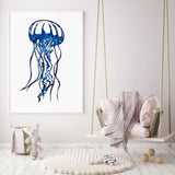 Metal Art Sailfish Sea Turtle Jellyfish Interior Decoration Crafts Wall Hanging Mount Decoration Home Decor Gift