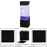 Jellyfish Aquarium Color Changing Simulation LED Jellyfish Fish Tank Home Decorations - Top-Down View