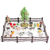 36PCS Farm Animal Toys for Kids Learning Educational Playset Simulation Farm Figurines Animal Toys Ornaments - Extra Image