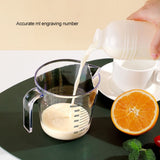 Plastic Measuring Jug 600ml Large Beaker Measuring Cups Graduated Jugs Measuring Jars for Cold Water Ice Tea Juice Beer Milk