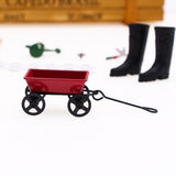 9pcs Miniature Dollhouse Set 1:12 Mini Garden Tools for Dollhouse Garden Miniature Decoration - Top-Down View