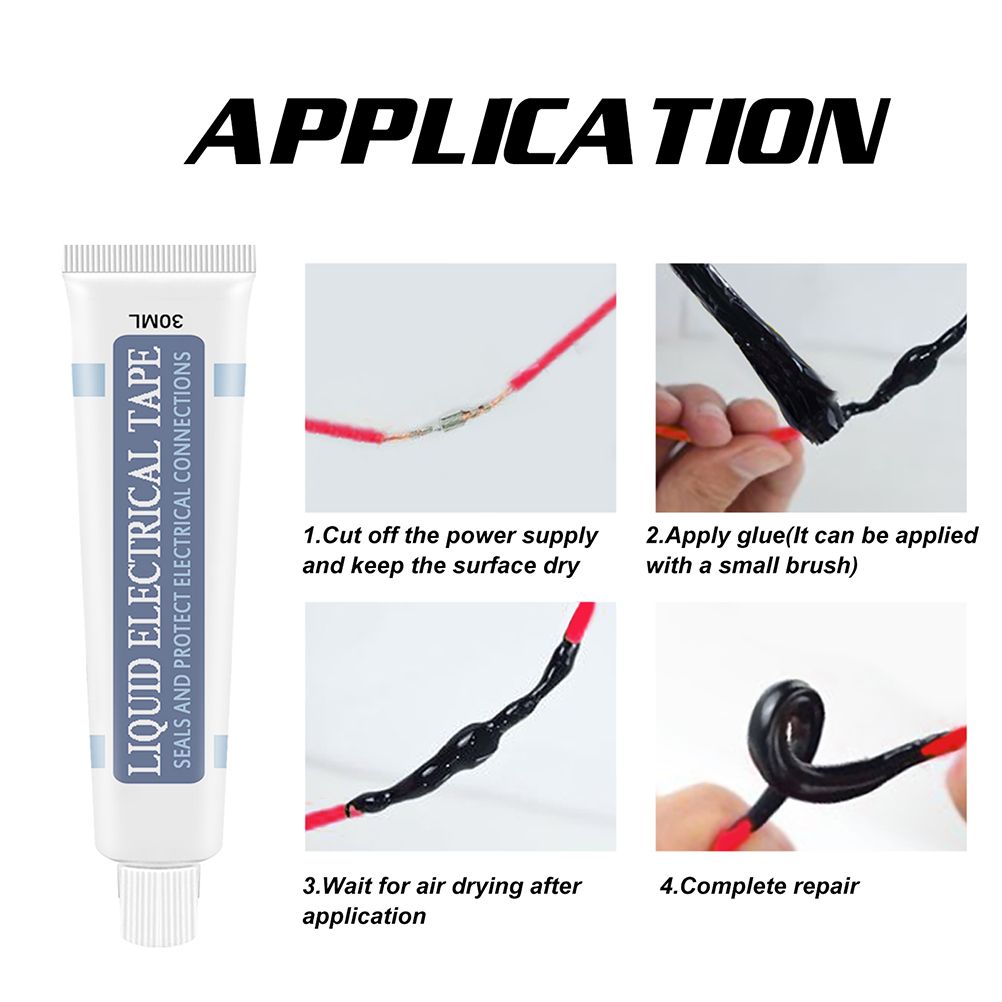 30ml Waterproof Liquid Insulating Glue High Temperature Electronic Sealant Adhesive Super Glue for Sensors Heaters and Circuit Boards