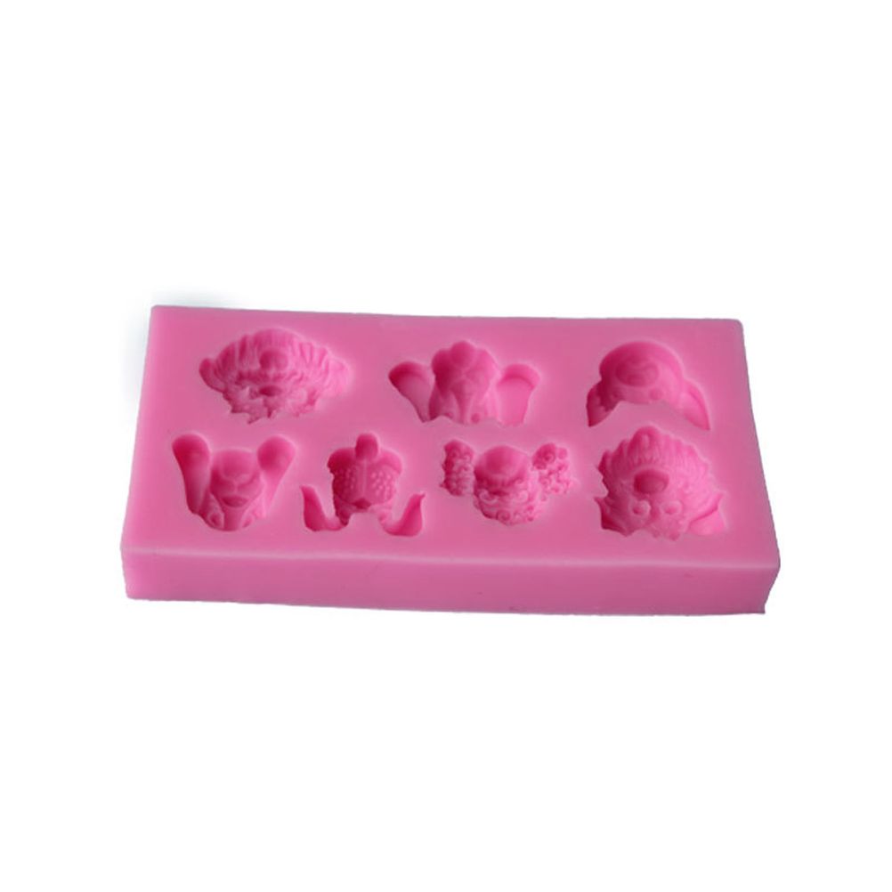 Chocolate Molds Cartoon Dog Candy Molds Cake Mold Silicone Baking Mold Fondant Mold for Home Kitchen DIY Baking Tools