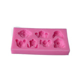 Chocolate Molds Cartoon Dog Candy Molds Cake Mold Silicone Baking Mold Fondant Mold for Home Kitchen DIY Baking Tools