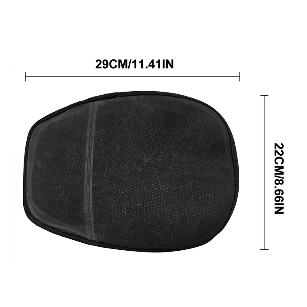 USB Heated Mouse Pad Winter Plush Hand Warmer with Wrist Rest Mat Heating Mousepad for Office Home Computer Laptop Work