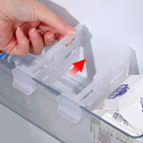 Refrigerator Dividers Refrigerator Side Door Separator Fridge Space Allocators for Home Kitchen Supplies - Low Angle