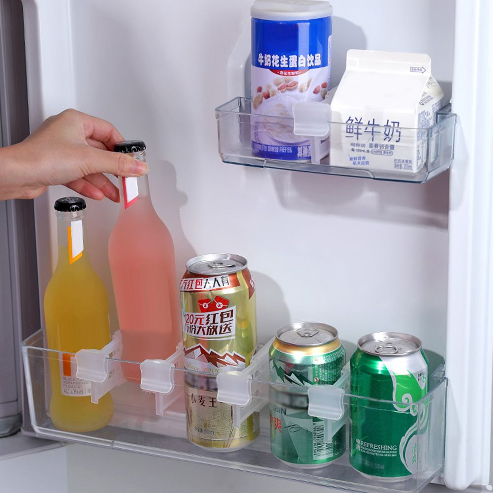 Refrigerator Dividers Refrigerator Side Door Separator Fridge Space Allocators for Home Kitchen Supplies