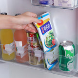Refrigerator Dividers Refrigerator Side Door Separator Fridge Space Allocators for Home Kitchen Supplies
