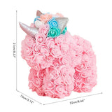 Valentine's Day Gift Rose PE Flower Gift for Girlfriend Home Christmas Decorations - Front View