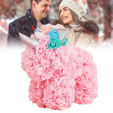 Valentine's Day Gift Rose PE Flower Gift for Girlfriend Home Christmas Decorations - Extra Image