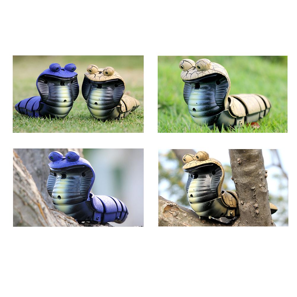 Realistic Remote Control Snake Toy Tricky Creepy Prank Scary Simulation Animal RC Snake Toy for Baby Kids