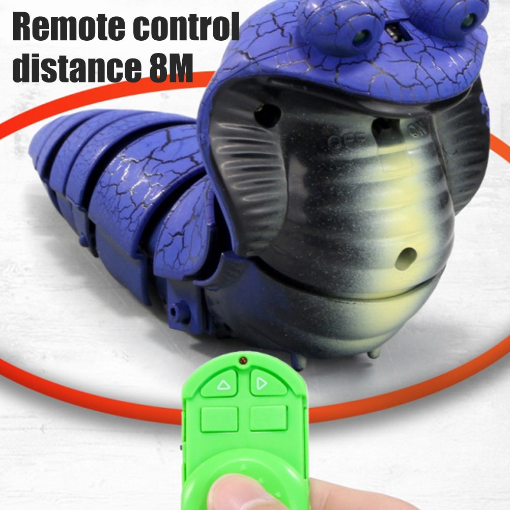 Realistic Remote Control Snake Toy Tricky Creepy Prank Scary Simulation Animal RC Snake Toy for Baby Kids