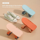 5pcs/set Adjustable Shoe Organizer Double Layer Shoe Stacker Space Saving Home Shoe Rack Holder - Top-Down View