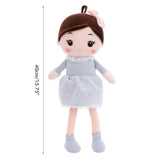 40cm Cute Rag Dolls Exquisite Rag Doll Toy Girls Sleeping Toy Soft Rag Doll Pillow Gifts for Room Decoration