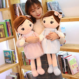 40cm Cute Rag Dolls Exquisite Rag Doll Toy Girls Sleeping Toy Soft Rag Doll Pillow Gifts for Room Decoration - Low Angle