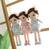 40cm Cute Rag Dolls Exquisite Rag Doll Toy Girls Sleeping Toy Soft Rag Doll Pillow Gifts for Room Decoration - Rear View