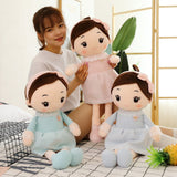 40cm Cute Rag Dolls Exquisite Rag Doll Toy Girls Sleeping Toy Soft Rag Doll Pillow Gifts for Room Decoration - Close-Up Angle