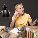 Elephant and Rabbit Statue Bookend Figurines Ornaments Resin Animal Figurines Decor for Home Decorations - Extra Image