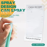 Thermal Sensitive Paper Correction Spray Portable Information Coverage Fluid Express Parcel Smear Coverer - Front View