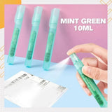 Thermal Sensitive Paper Correction Spray Portable Information Coverage Fluid Express Parcel Smear Coverer - Rear View