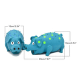 Pig Squeaky Dog Toy Interactive Dog Chew Toy Rubber Pig Dog Toy for Small Medium Large Dogs