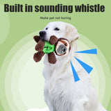 Plush Dog Toys Interactive Dog Puzzle Toys Cute Sloth Teething Chew Squeaky Dog Toys for Small Medium Large Dogs
