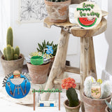 Summer Tiered Tray Decor Set Farmhouse Wood Tiered Tray Decor Items Summer Theme Mini Wooden Signs Home Kitchen Decorations