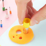 Polymer Clay Cutters DIY Clay Cutters Shapes for Polymer Jewelry Making with Earring Cards Hooks DIY Plastic Bags - 45-Degree Angle