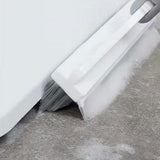 Floor Scrub Brush with Detachable Long Handle 120° Rotating Shower Floor Scrubber Household Cleaning Brush for Bathroom Kitchen - Top-Down View